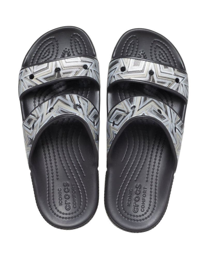 Classic-Sandal-Unisex Adult-Black/Multi-208122-0C4