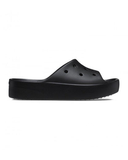 Women-Crocs-Classic Slide 208180-001 Black-UK-9