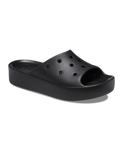 Women-Crocs-Classic Slide 208180-001 Black-UK-9