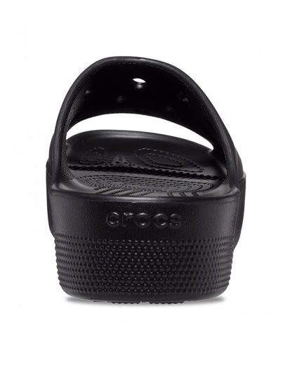Women-Crocs-Classic Slide 208180-001 Black-UK-9