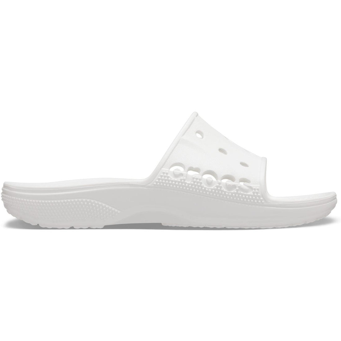 Crocs Baya Slide — Men, White