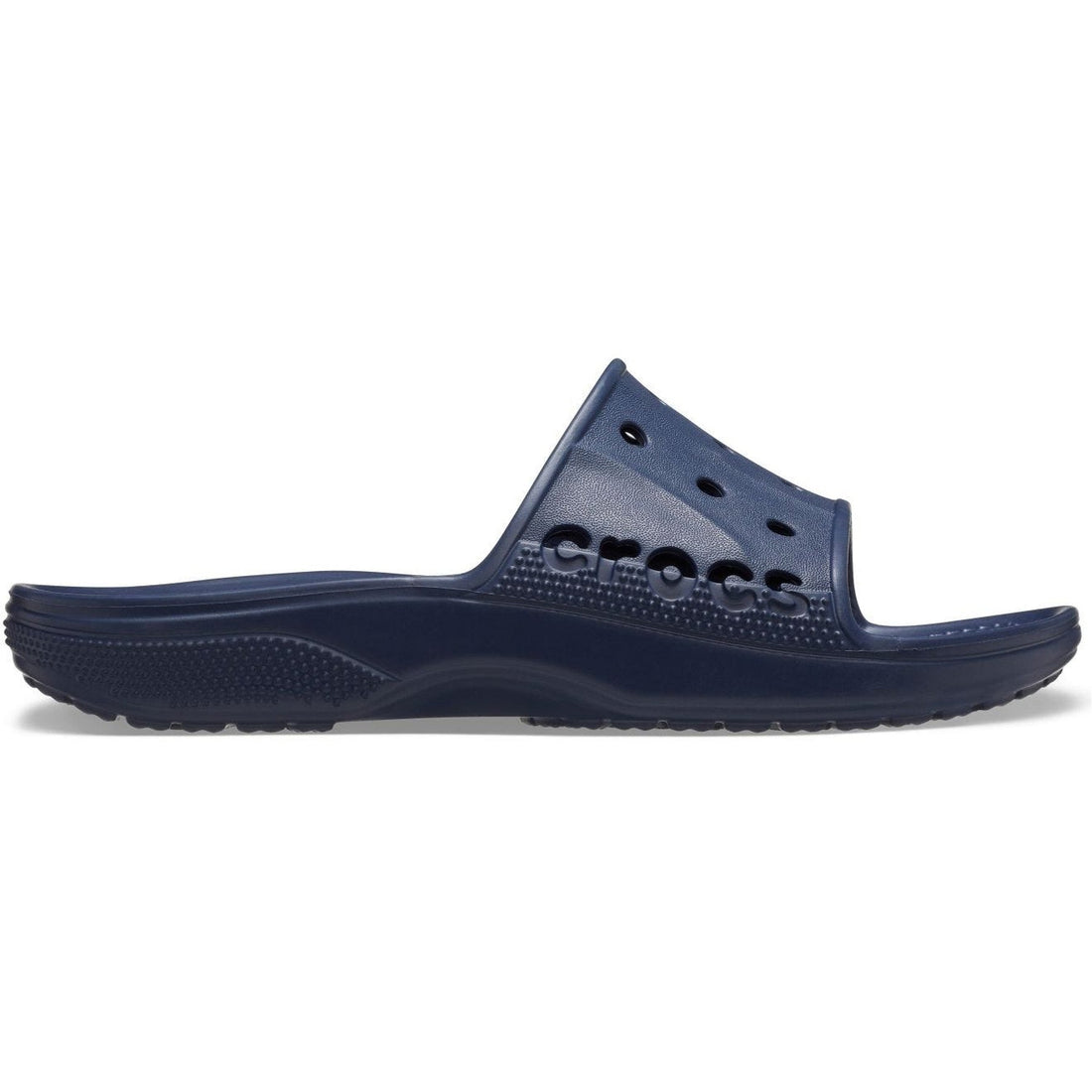 Crocs Baya Slide — Men, Navy
