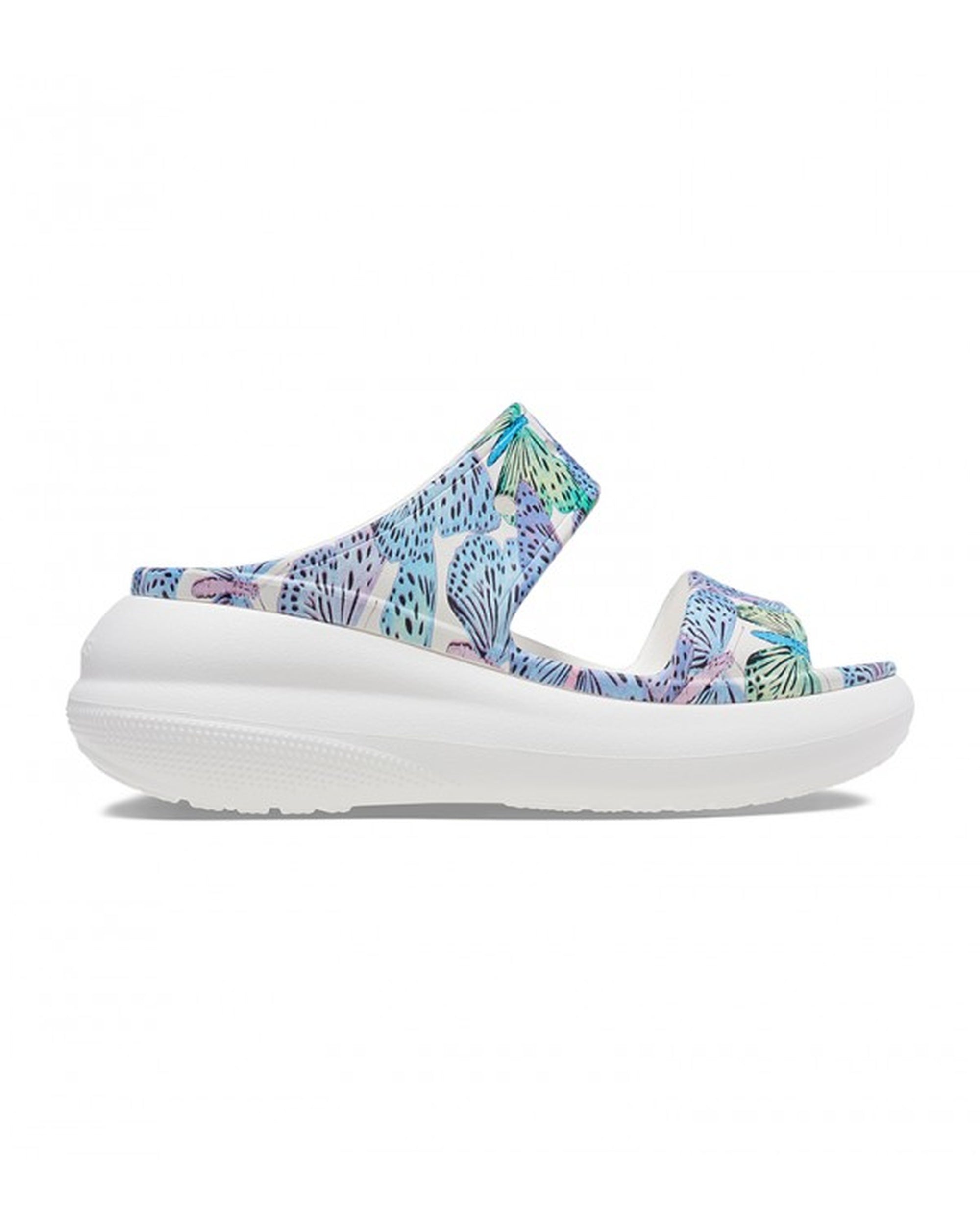 Unisex Adult-Crocs-Classic Sandal 208247-94S White/Multi-UK-10