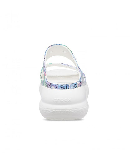 Unisex Adult-Crocs-Classic Sandal 208247-94S White/Multi-UK-10