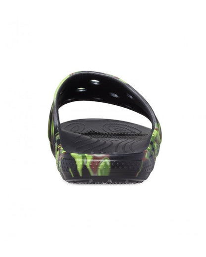 Unisex Adult-Crocs-Classic Slide 208252-001 Black-UK-10