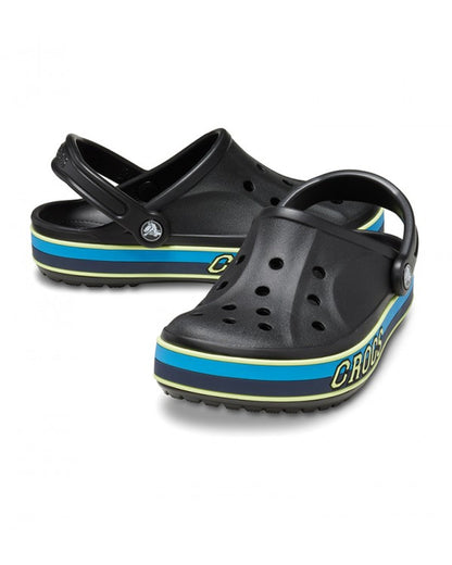 Unisex Adult-Crocs-Bayaband Clog 208268-0C4 Black/Multi-UK-10