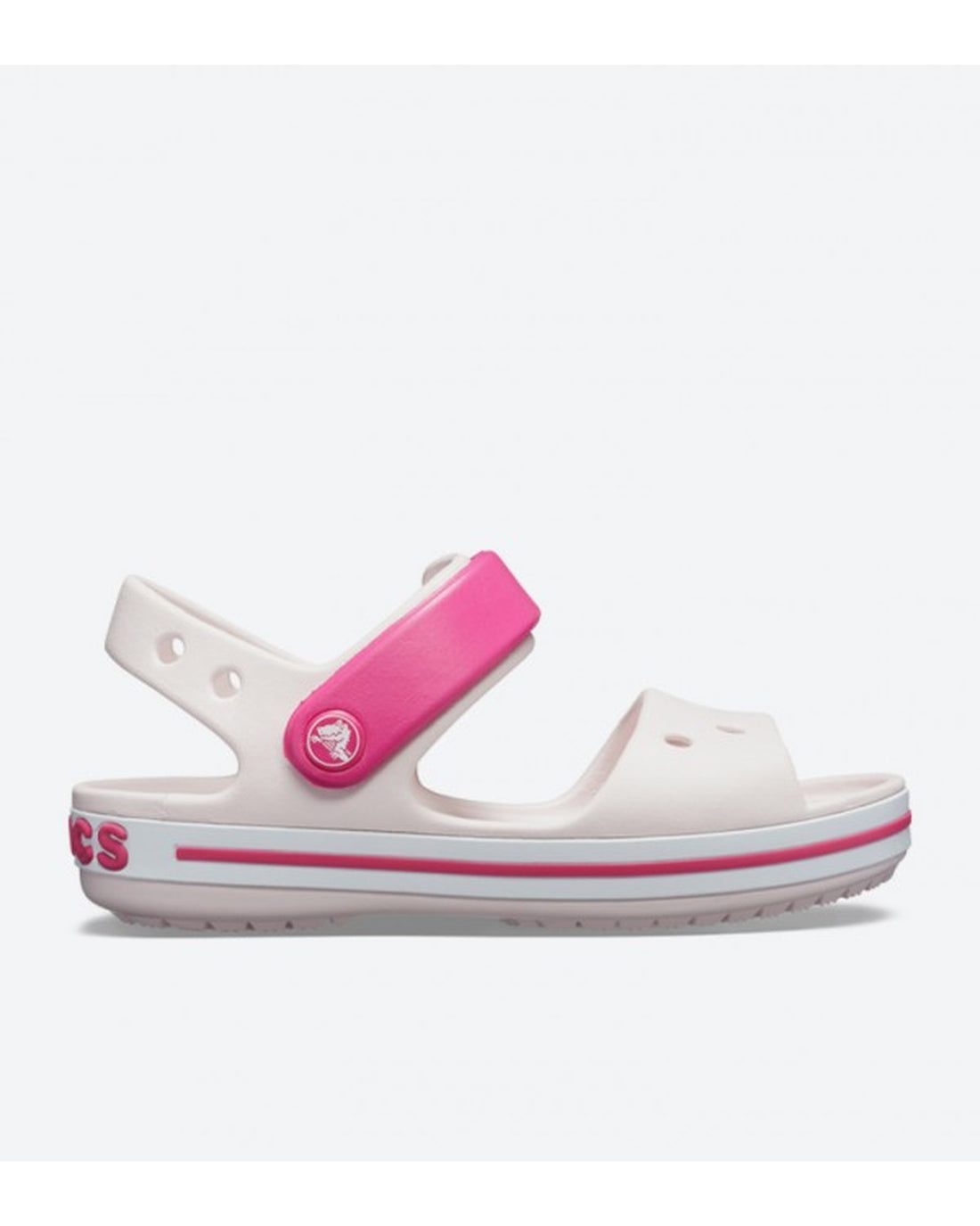 Crocs-Kids Crocband Clog 208269-94S White/Multi-7 Years - 20 Cm