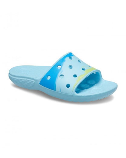 Unisex Adult-Crocs-Classic Slide 208276-4LE Arctic/Multi-UK-10