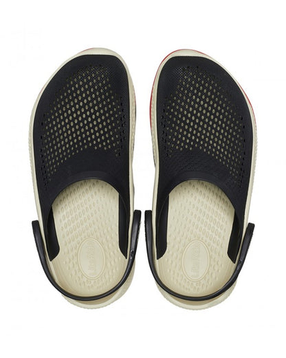 Unisex Adult-Crocs-Literide Clog 208281-0C4 Black/Multi-UK-9