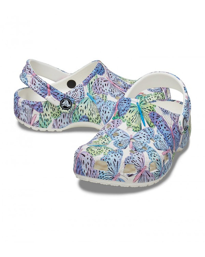 Classic-Clog-Unisex Kids-White/Multi-208297-94S