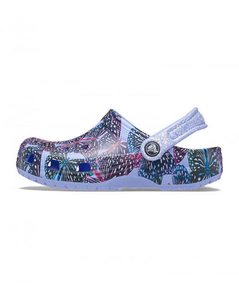 Crocs Classic Clog — Toddlers, Moon Jelly/Multi (208300)