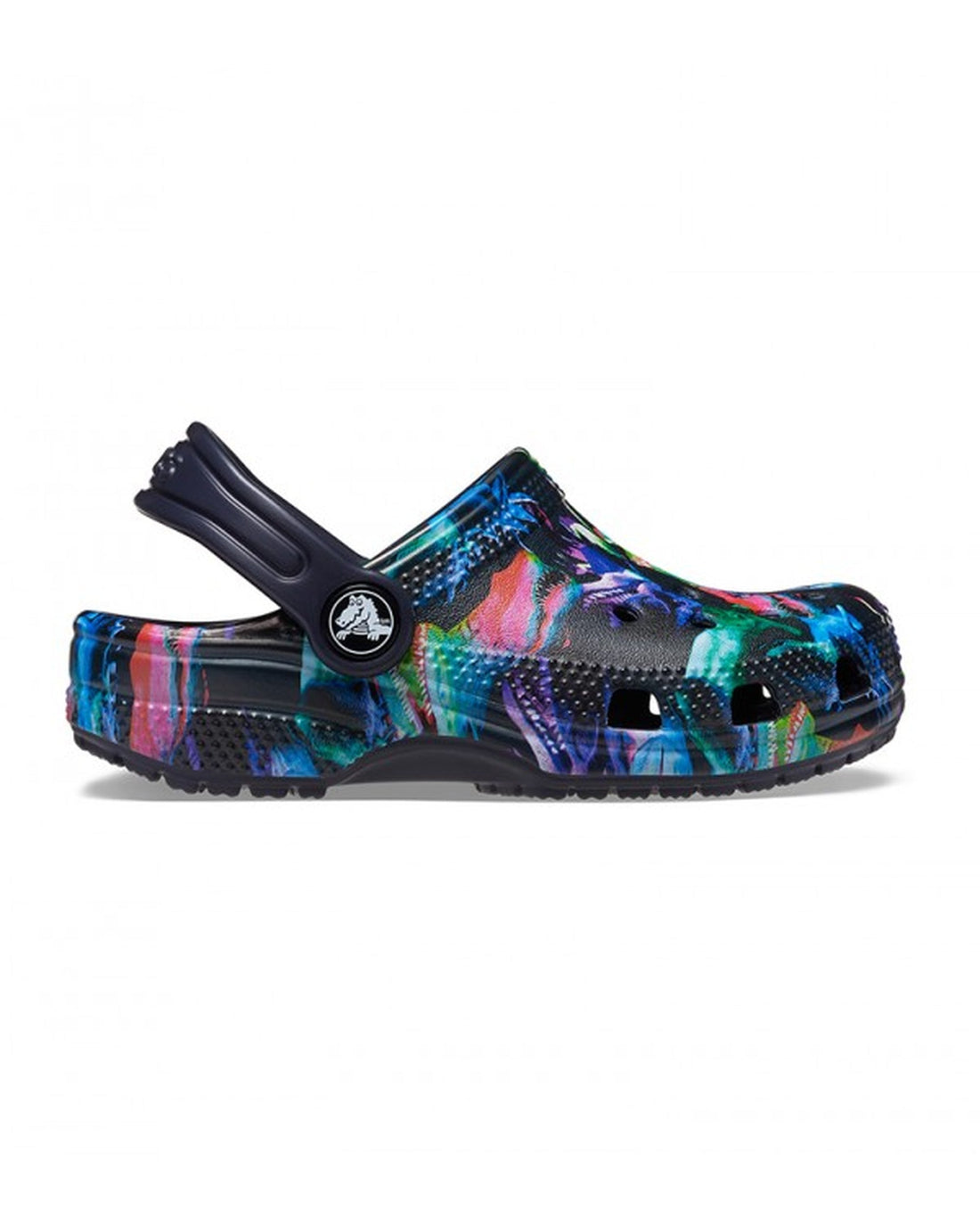 Classic-Clog-Unisex Kids-Deep Navy/Multi-208303-4LF
