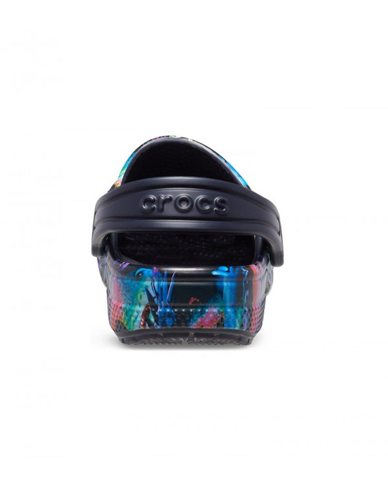 Classic-Clog-Unisex Kids-Deep Navy/Multi-208303-4LF