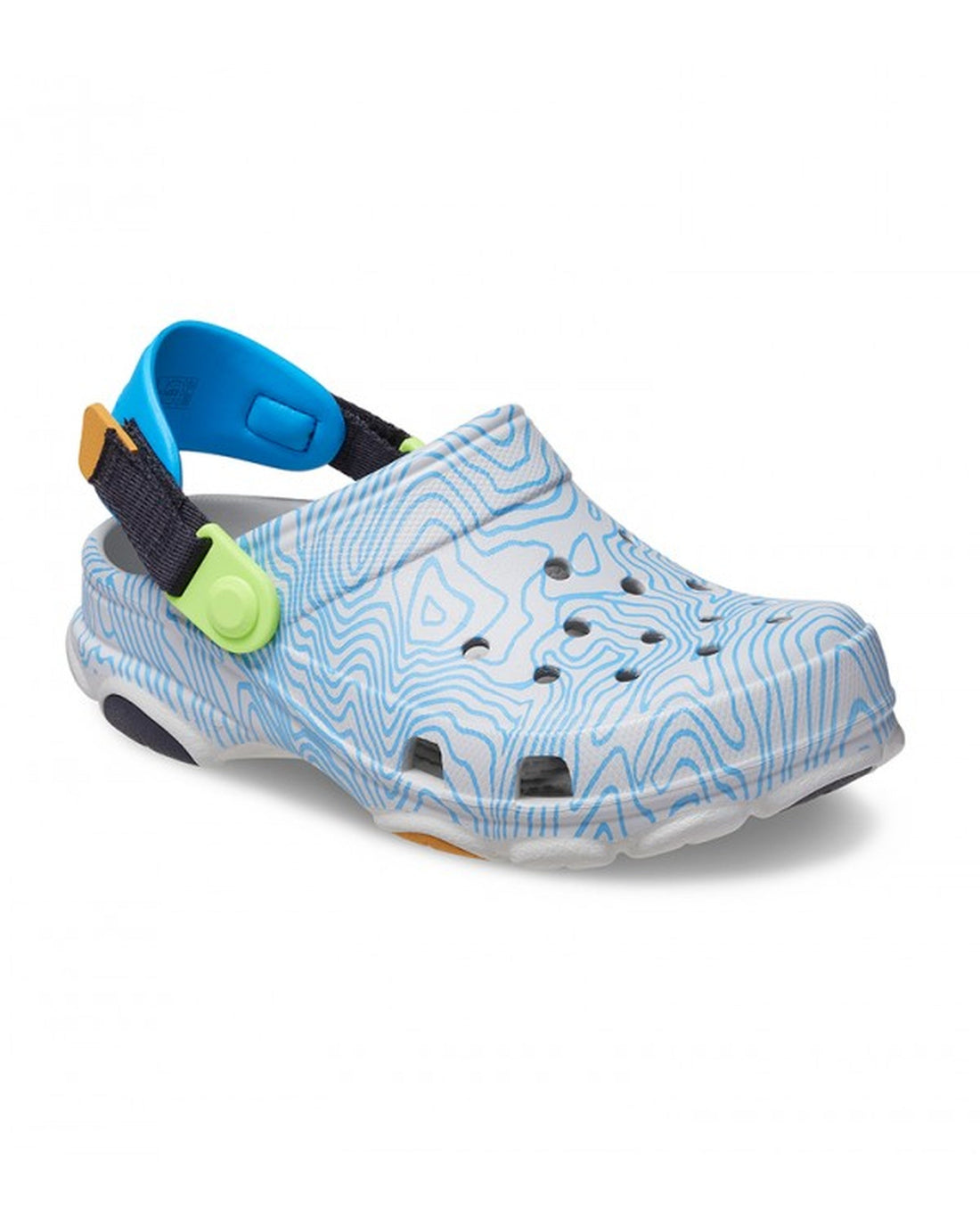 Crocs-Kids All-Terrain Clog 208310-1FS Atmosphere/Multi-2.5 Years - 13.2 Cm