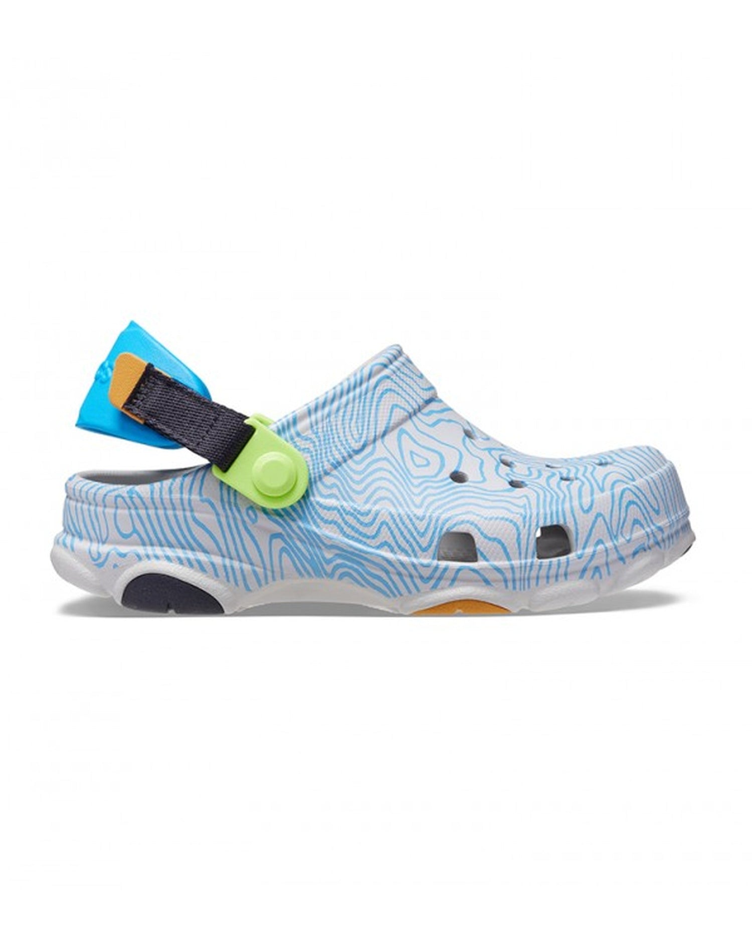 Crocs-Kids All-Terrain Clog 208310-1FS Atmosphere/Multi-1-1.5 Years - 11.5 Cm