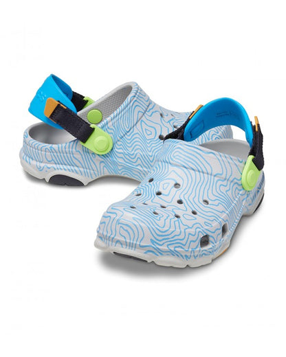 Crocs-Kids All-Terrain Clog 208310-1FS Atmosphere/Multi-2 Years - 12.3 Cm