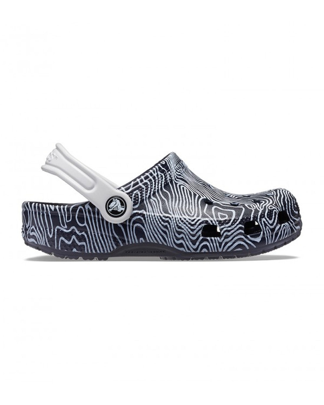 Classic-Clog-Unisex Kids-Deep Navy/Multi-208313-4LF