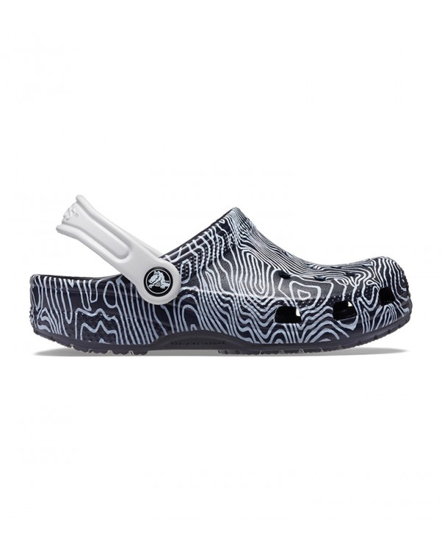 Classic-Clog-Unisex Kids-Deep Navy/Multi-208313-4LF