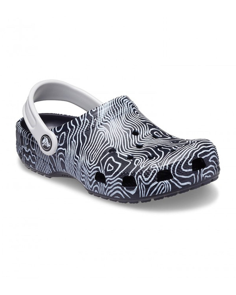 Classic-Clog-Unisex Kids-Deep Navy/Multi-208313-4LF