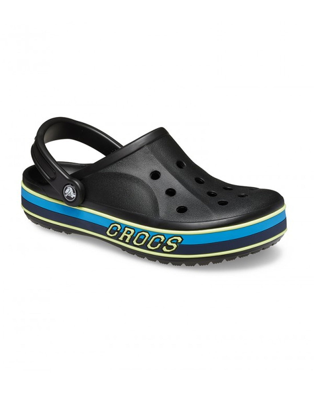 Crocs-Kids Bayaband Clog 208322-0C4 Black/Multi-4 Years - 15.7 Cm