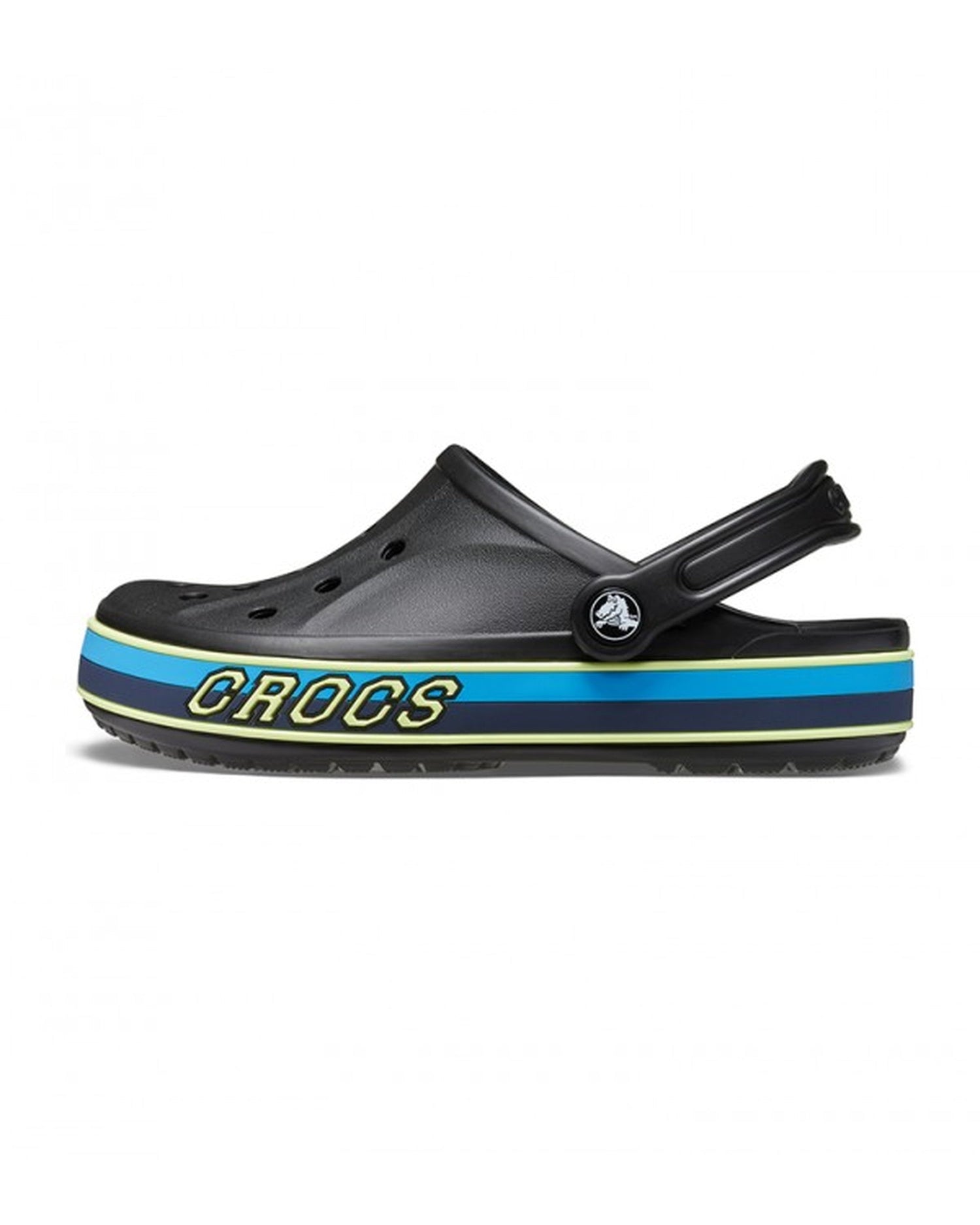 Crocs-Kids Bayaband Clog 208322-0C4 Black/Multi-4 Years - 15.7 Cm