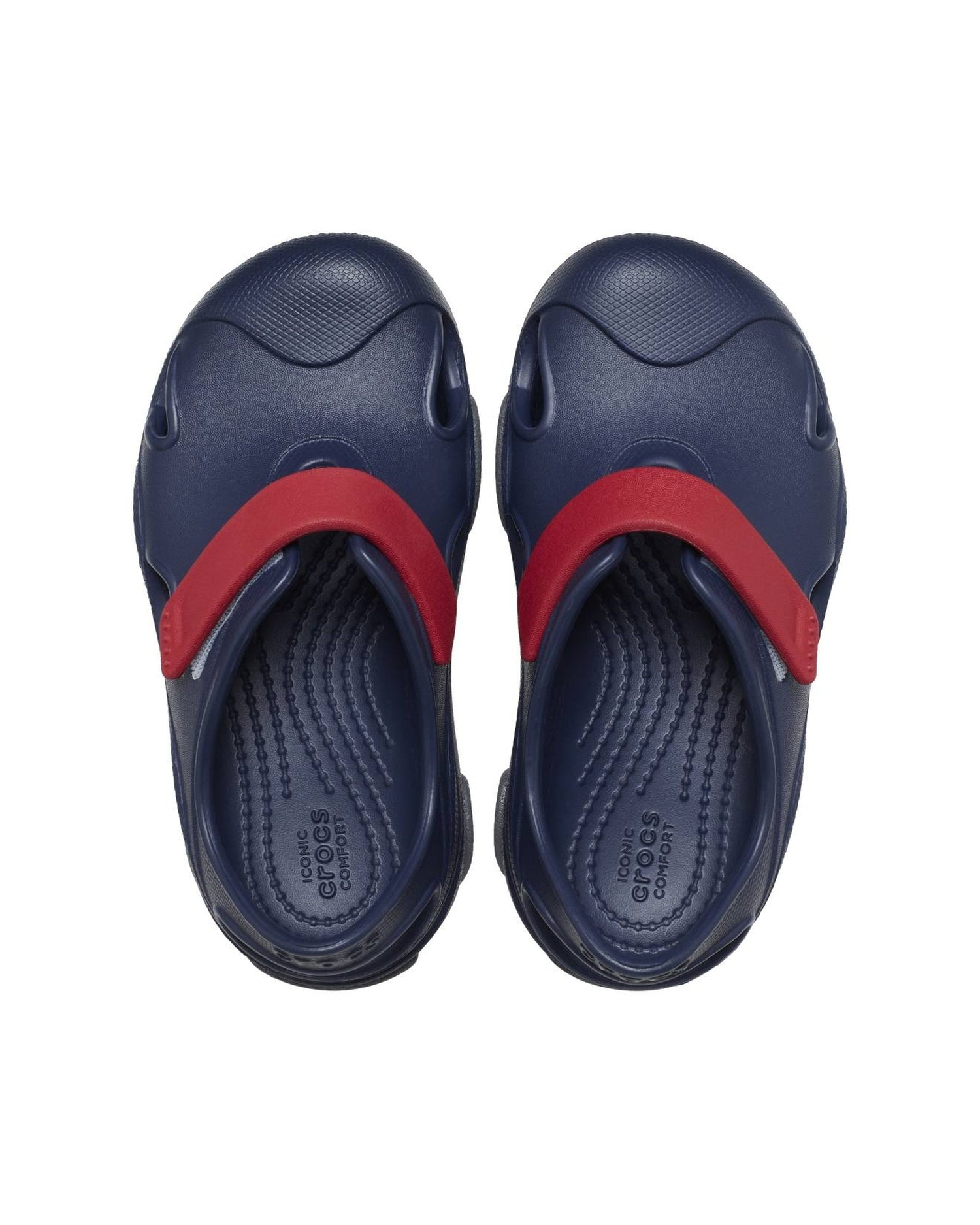 Crocs-Kids All Terrain Sandal 208351-4CC Navy/Pepper-1-1.5 Years - 11.5 Cm