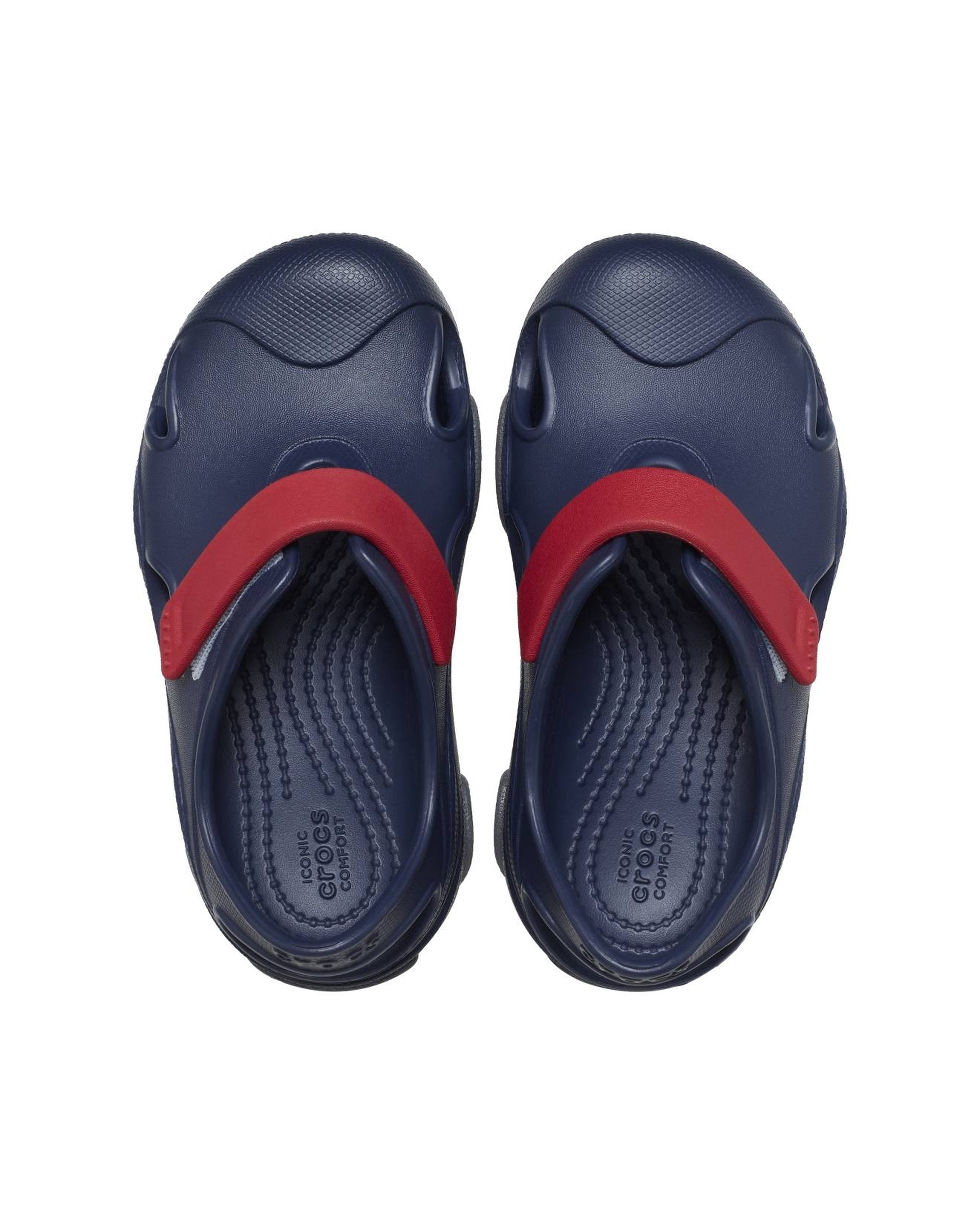 Crocs-Kids All Terrain Sandal 208351-4CC Navy/Pepper-1-1.5 Years - 11.5 Cm
