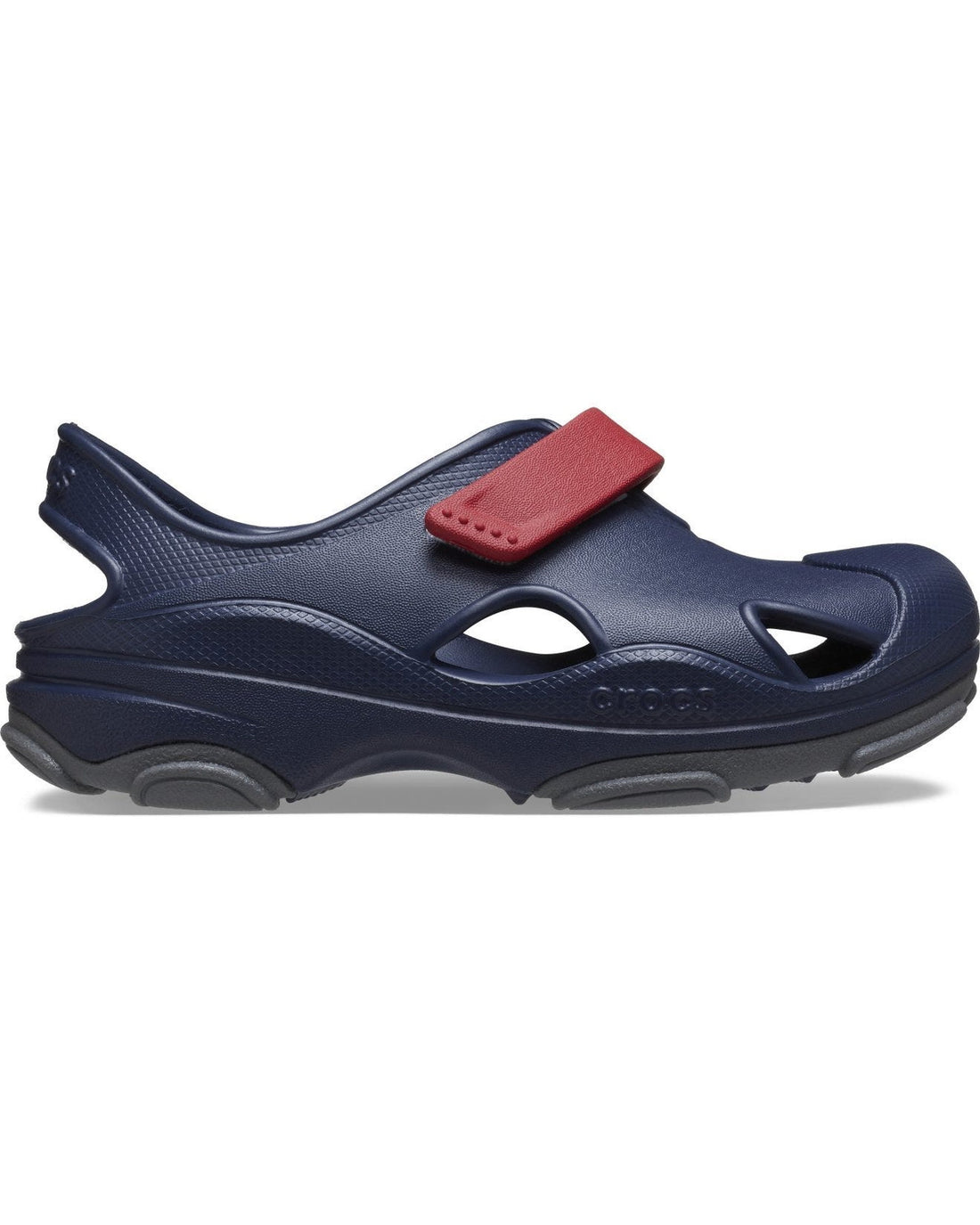 Crocs-Kids All Terrain Sandal 208351-4CC Navy/Pepper-1-1.5 Years - 11.5 Cm