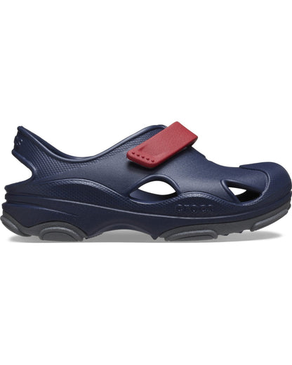 Crocs-Kids All Terrain Sandal 208351-4CC Navy/Pepper-1-1.5 Years - 11.5 Cm