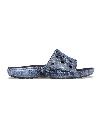Unisex Adult-Crocs-Classic Slide 208376-988 Multi/Black-UK-10