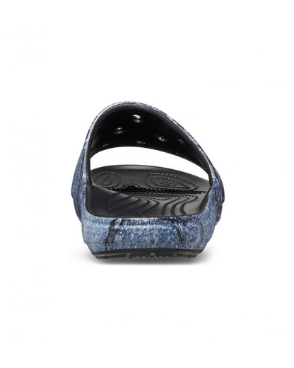 Unisex Adult-Crocs-Classic Slide 208376-988 Multi/Black-UK-10