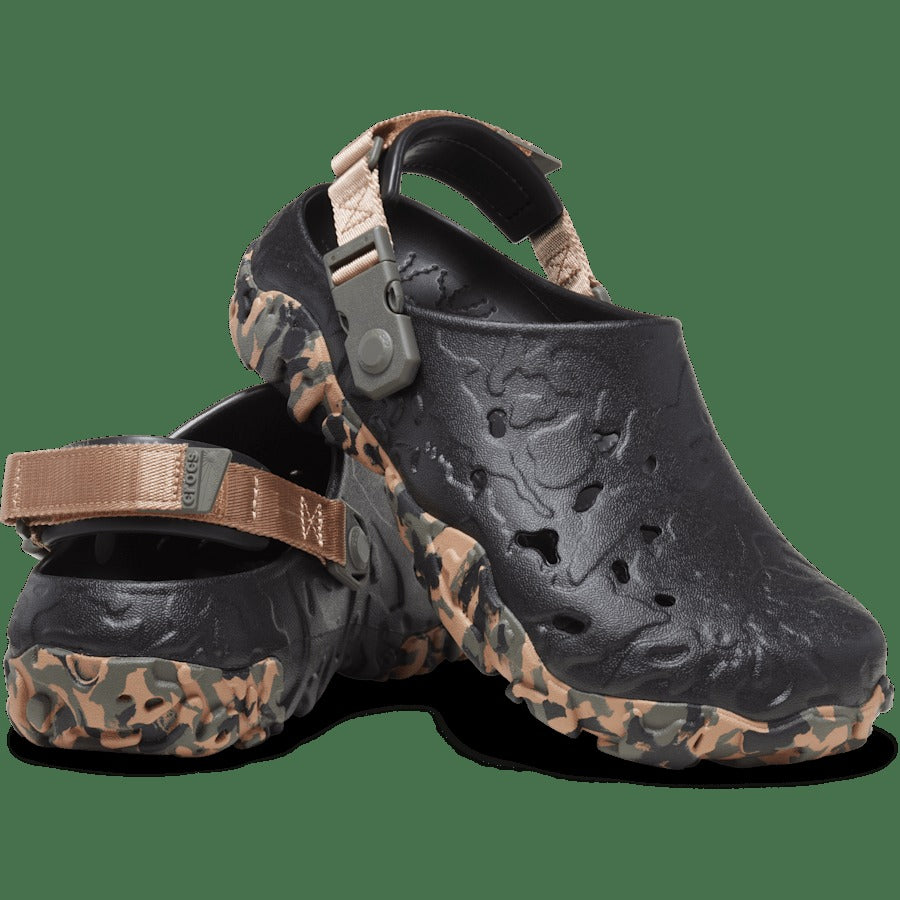 Crocs All Terrain Atlas Clog — Black/Cork (208391-0WP)