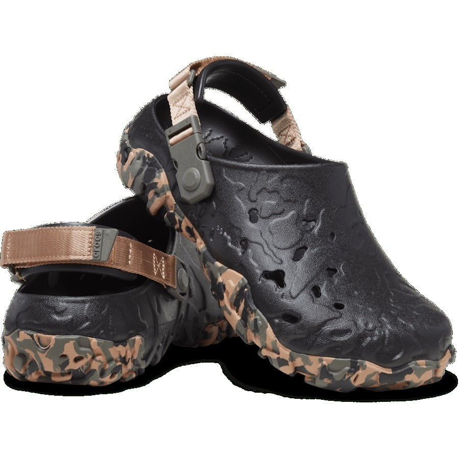 Crocs All Terrain Atlas Clog — Black/Cork (208391-0WP)