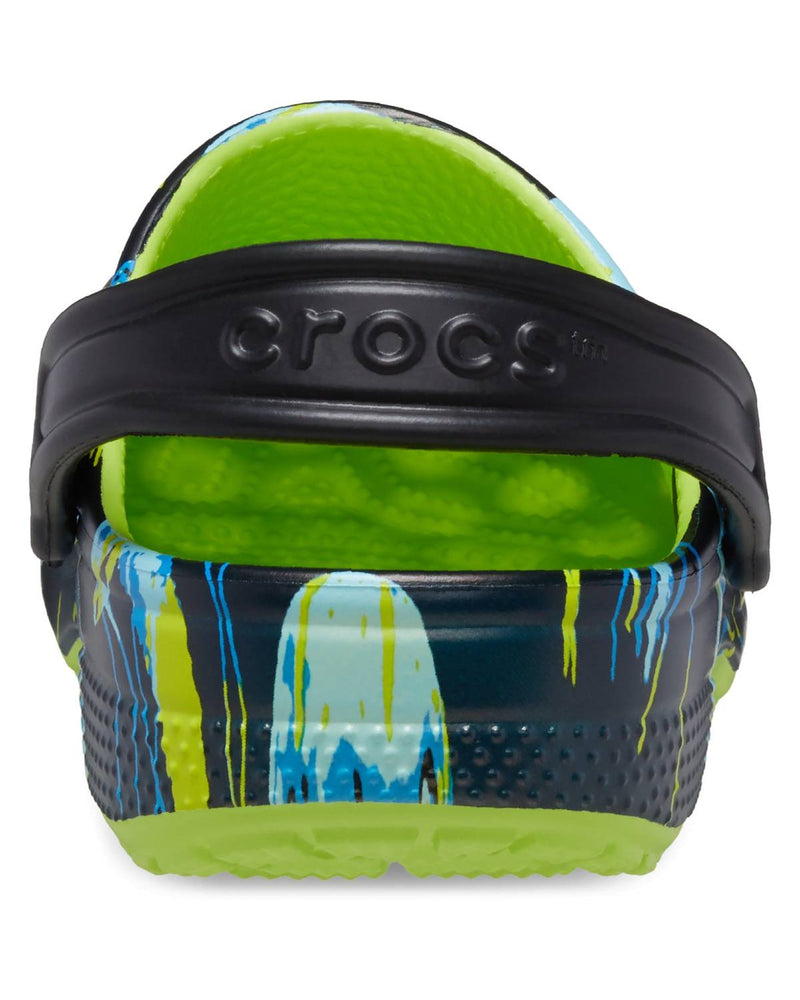 Classic-Clog-Unisex Kids-Limeade/Multi-208456-3UF