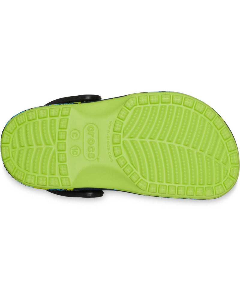 Classic-Clog-Unisex Kids-Limeade/Multi-208456-3UF