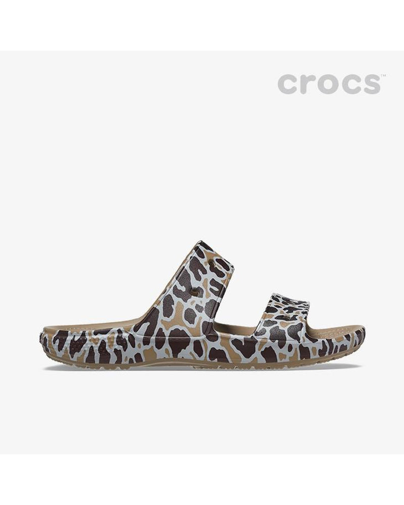 Classic-Sandal-Unisex Adult-Khaki/Leopard-208614-2BY