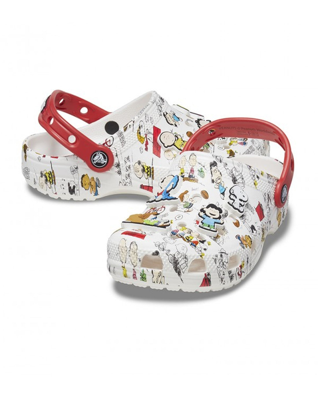 Crocs-Kids Classic Clog 208631-94S White/Multi-3 Years - 14 Cm