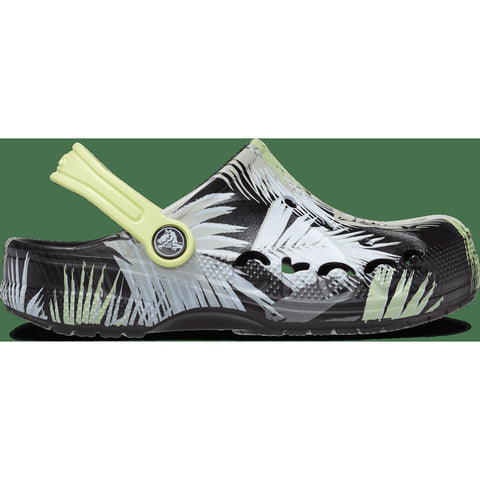 Crocs Baya Clog — Boys, Tropical/Black (208735)