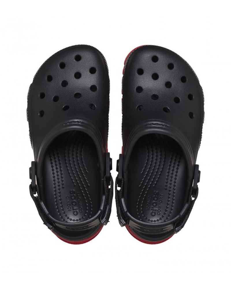 Duet-Clog-Kids-Black/Varsity Red-208774-0WQ