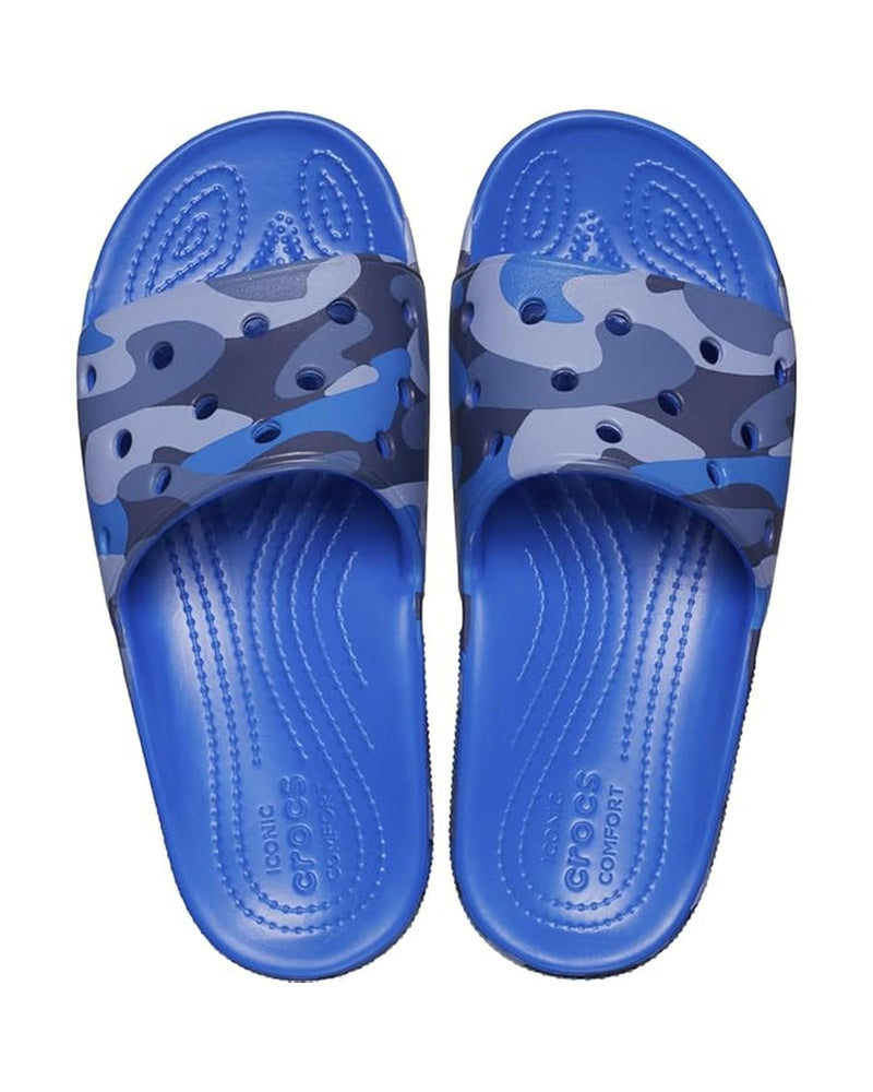 Classic-Slide-Unisex Adult-Blue Bolt/Multi-209266-4LB