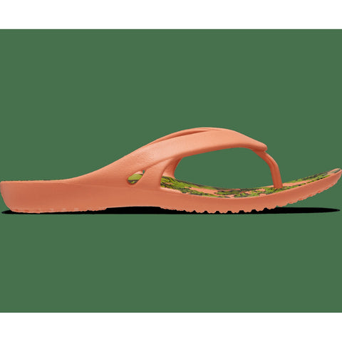 Crocs Kadee Palm Printer Flip W — Papaya (209771-83E)
