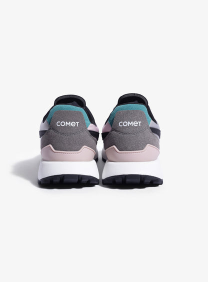 COMET-DELTA LOW TOP SNEAKER MULTI GREY PINK