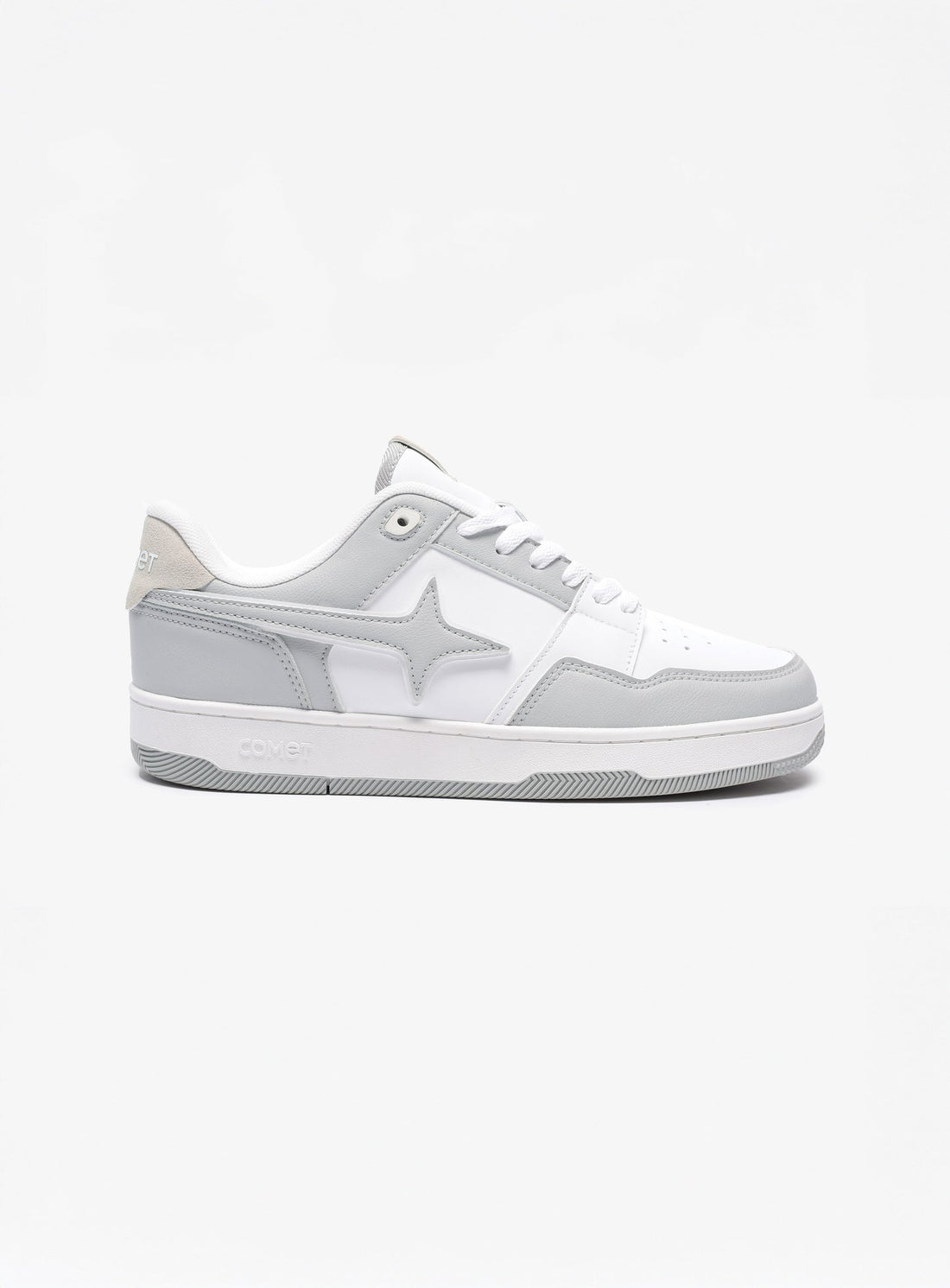 COMET-LOW TOP SNEAKER GREY WHITE