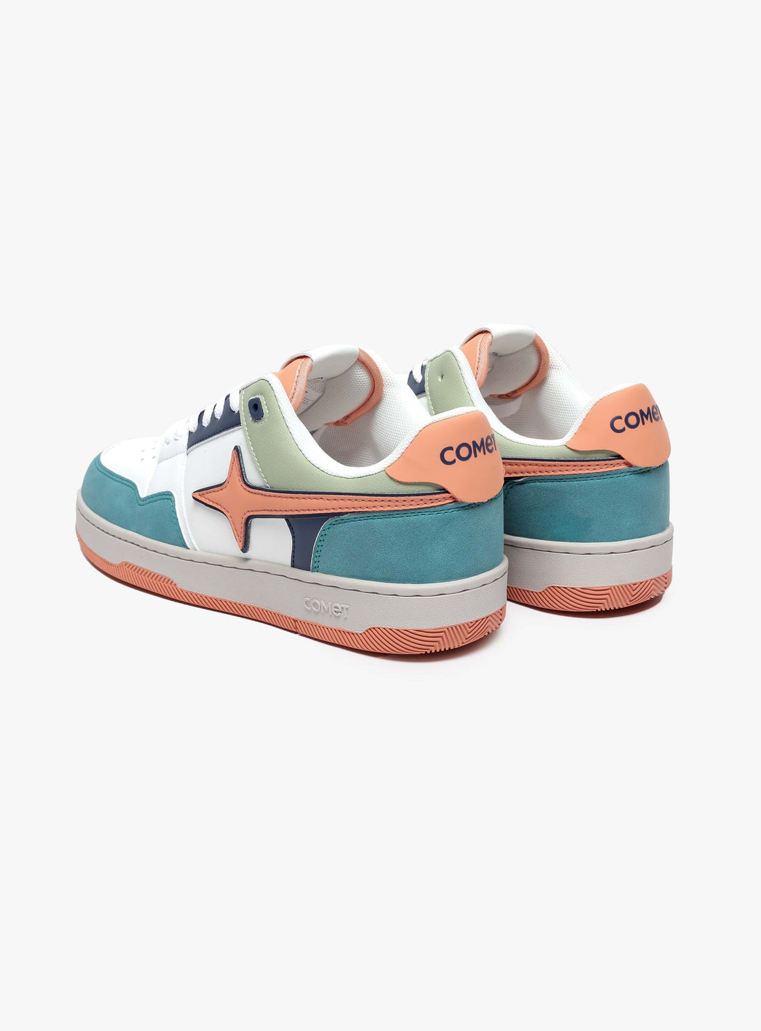 COMET-LOW TOP SNEAKER MULTI CORAL