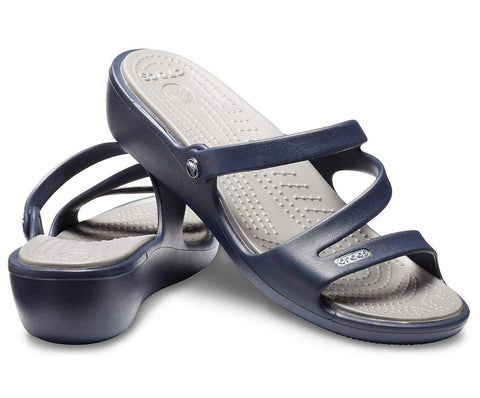 Patricia-Wedge-Women-Navy/Lavender-10386-41U