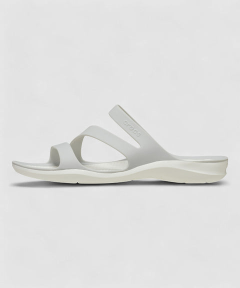 Crocs Sandal — Women, Smoke/White